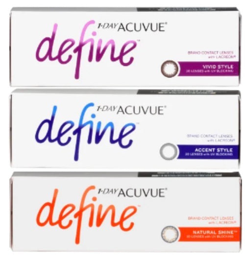 1‐DAY ACUVUE® DEFINE® Contact Lenses 30 pack