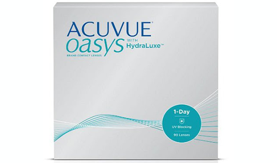 ACUVUE® OASYS 1-Day with HydraLuxe® Technology 90 pack